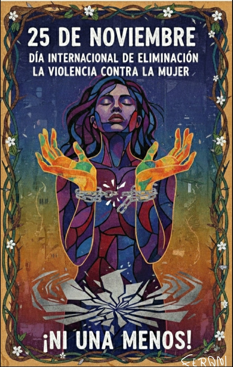 25 DE NOVIEMBRE:  Día Internacional de la Eliminación de la Violencia contra la Mujer