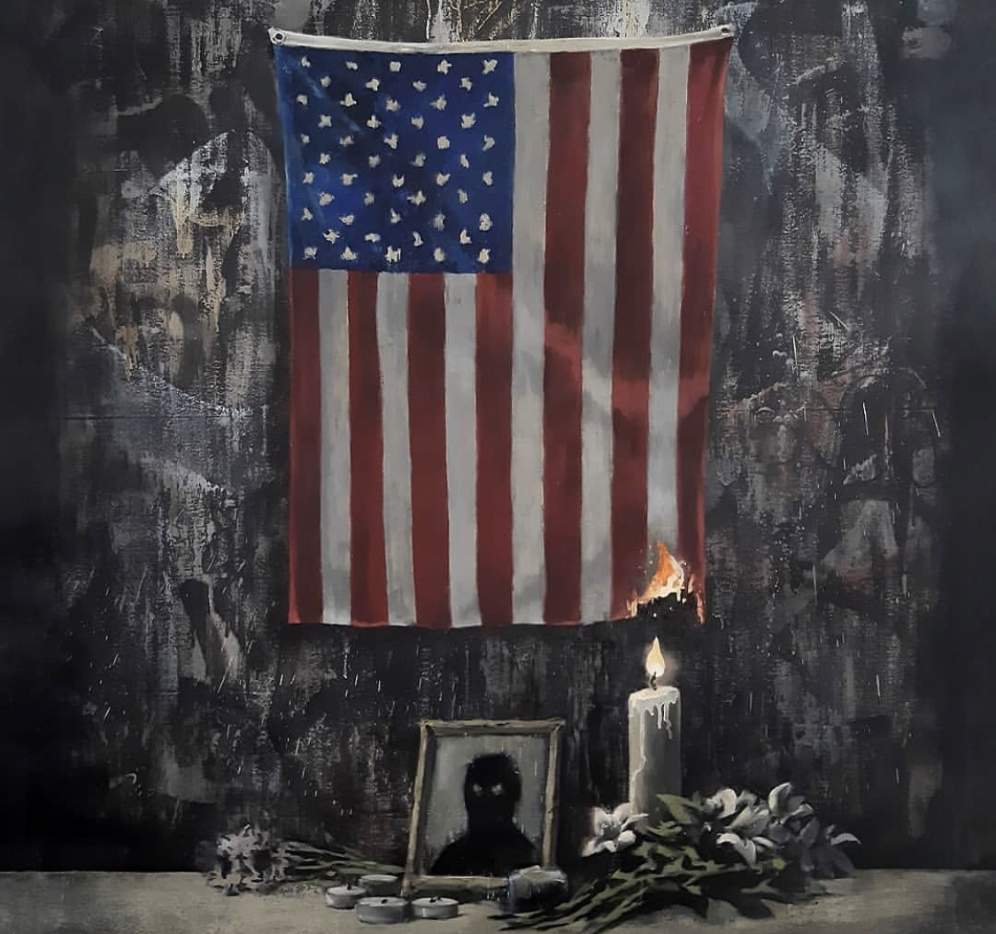 Banksy Realiza Una Obra En Protesta Por La Muerte De George Floyd