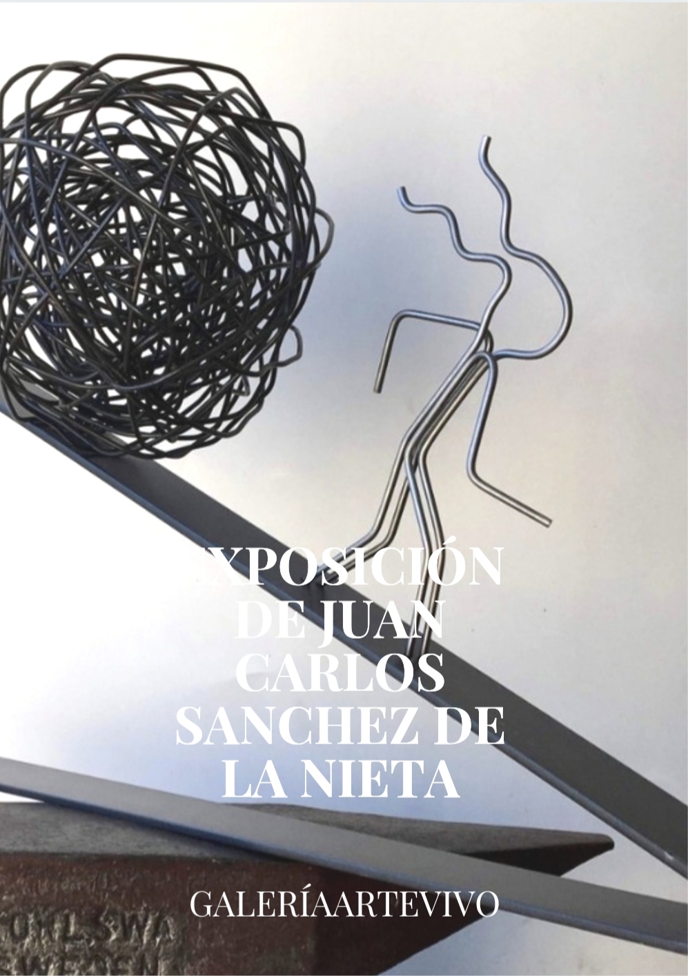 Exposición del escultor Juan Carlos Sanchez de la Nieta Pinillos