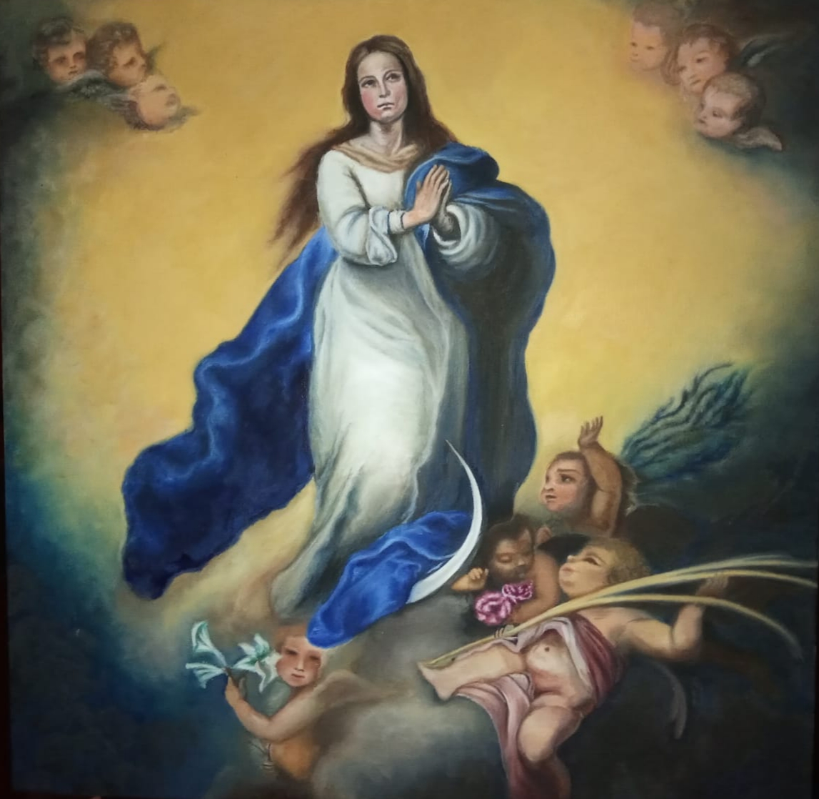 Reproducción del La Inmaculada de Murillo