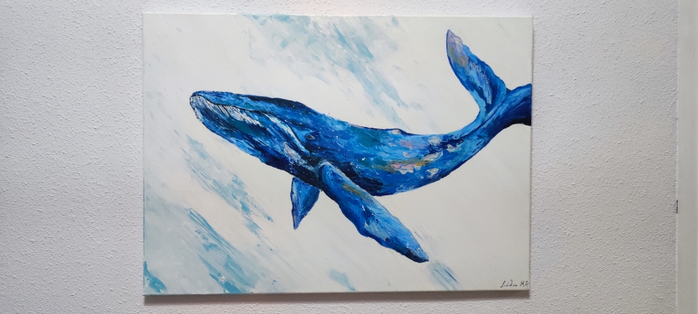 Ballena a espátula