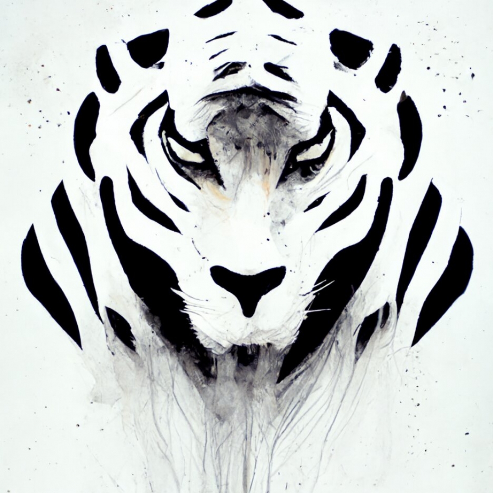 Powerfull tiger