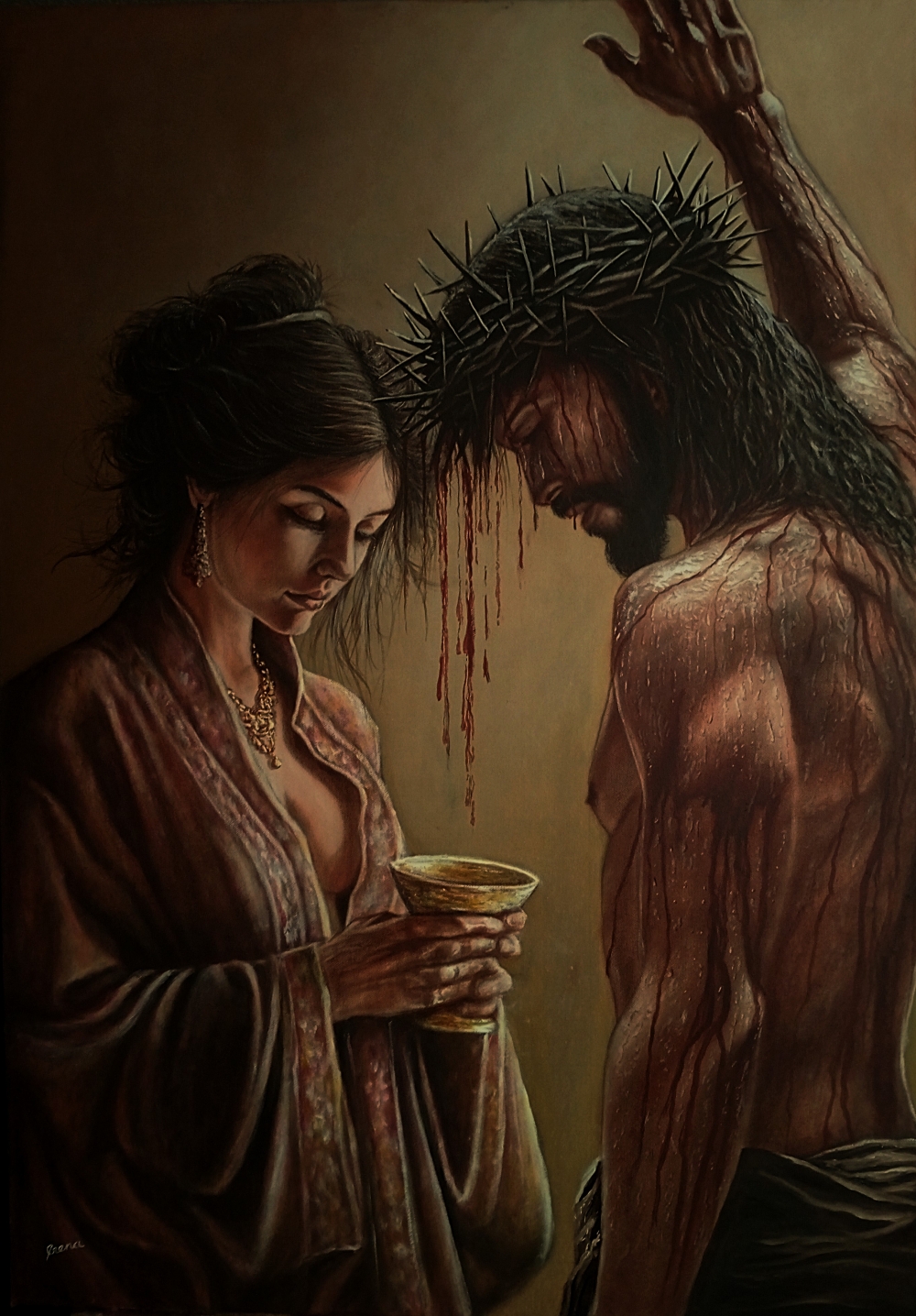 de la serie (Hierodulas y Hetariras) MARIA MAGDALENA