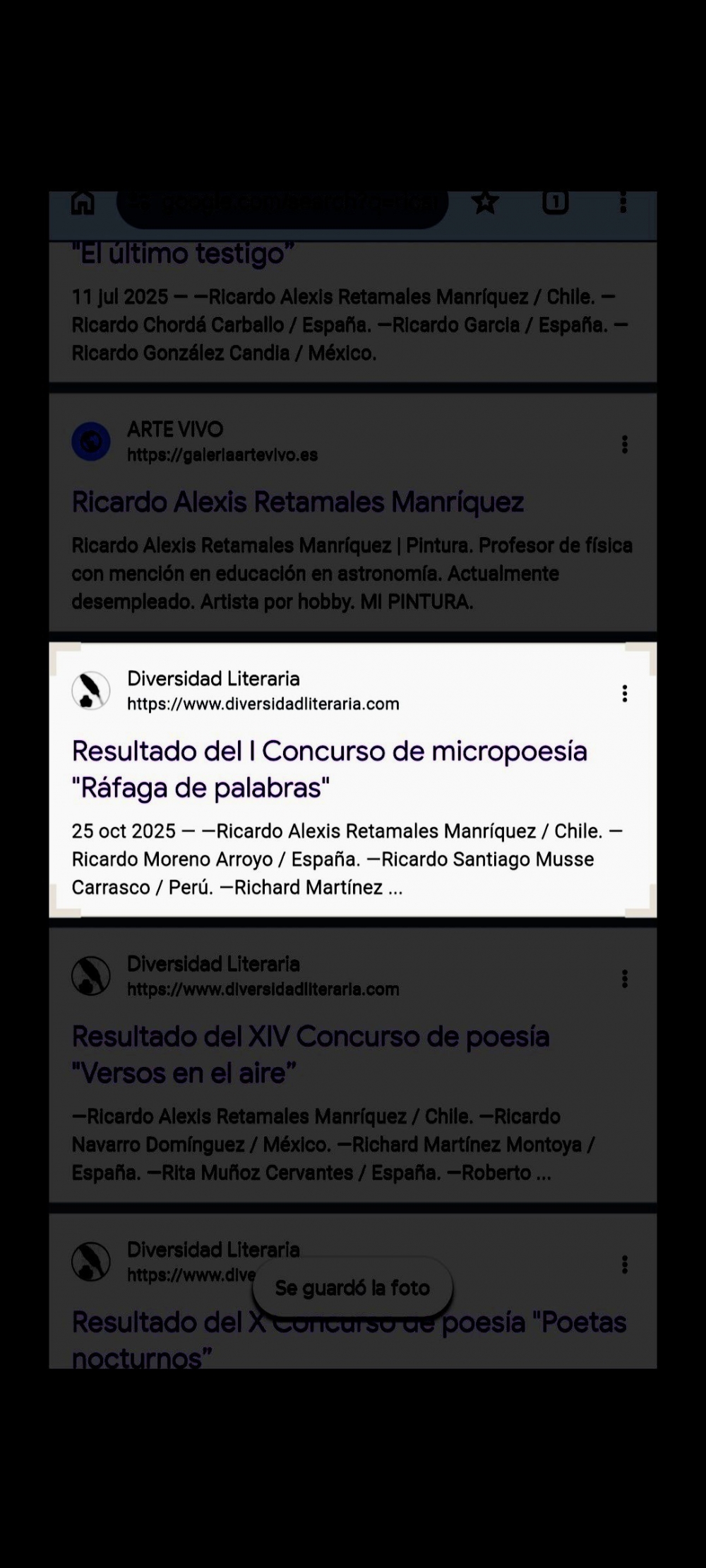 Micropoesía.
