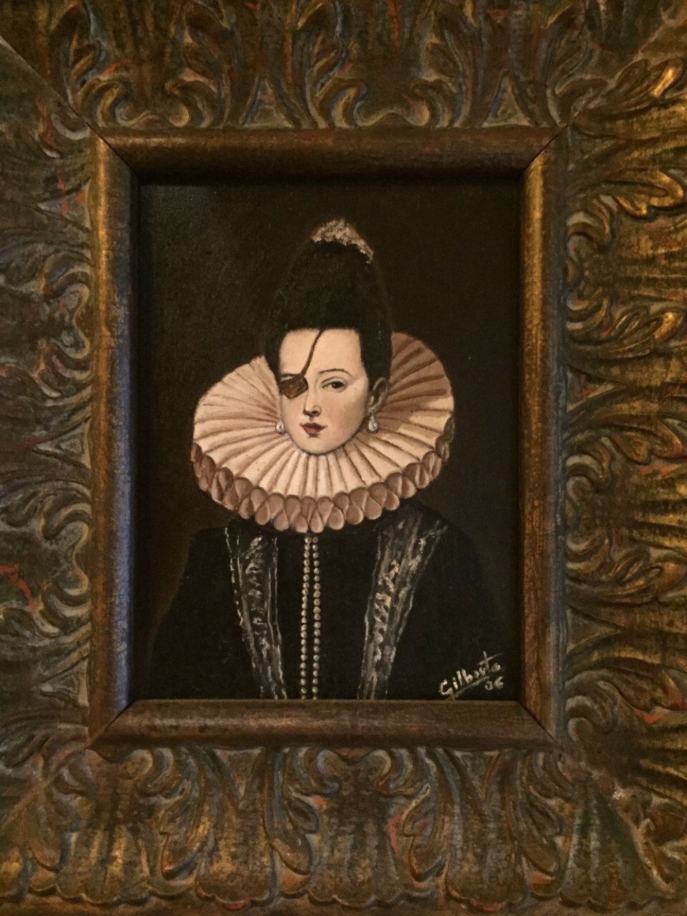 Retrato Princesa de Éboli